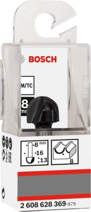Taglierina per scanalatura 8*16*45 mm