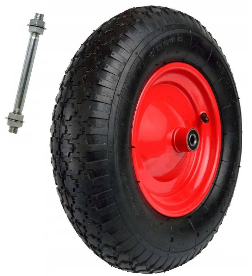 Pumped Wheel Set With Axle Fi12 Pb03 4.00-8 2pr F.m.ł.k