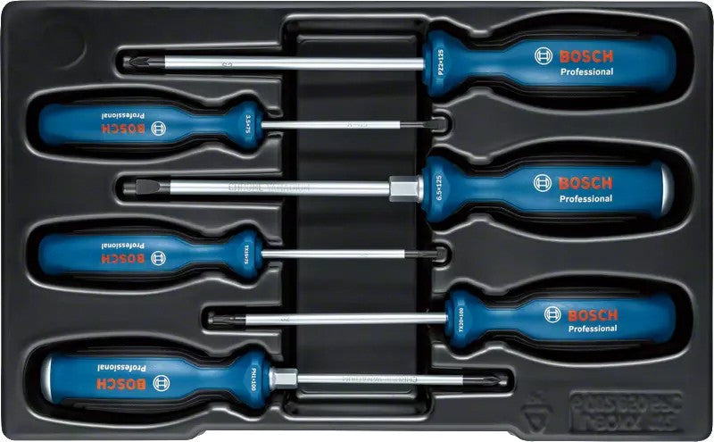 Skruvmejselsats Sl Tx Pz Ph 6 st.
