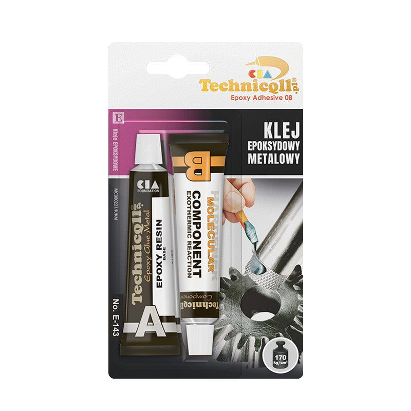 Adeziv epoxidic metalic 2*20ml