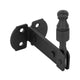 Supports noirs pour portails et volets