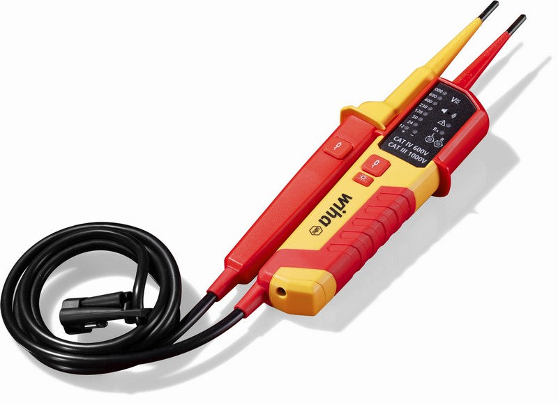 Tester napięcia i ciągłości 0,5–1000 V AC kat. IV