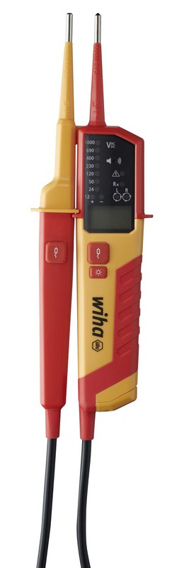Tester napięcia i ciągłości 0,5–1000 V AC kat. IV