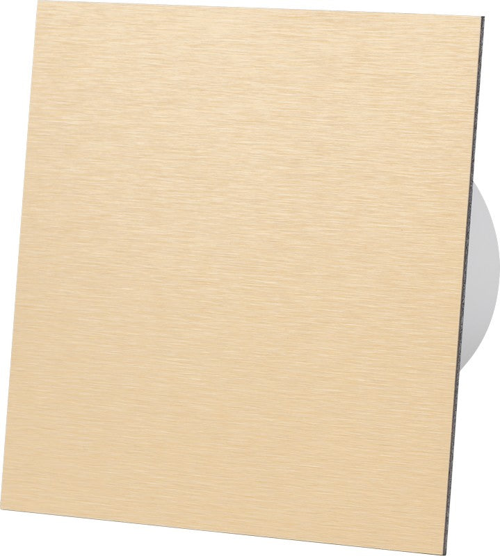 Drim Plexi Fläkt Panel Borstad Guld Aluminium