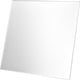 Drim Glas Fläkt Panel Satin Silver