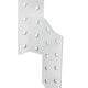 Konektor krokvy 170 * 40 * 40 * 2,0 mm Pravý