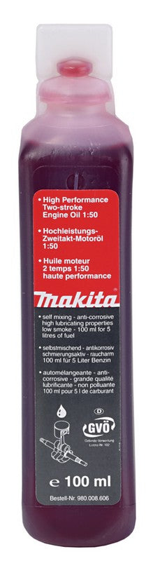 Mélange d'huile moteur 2 temps 100 Ml