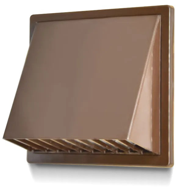 Ventilační mřížka/výstup S digestoří 170*170 Fi 125 Hnědá