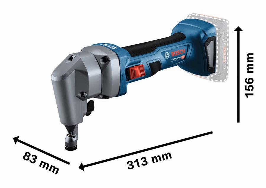 Akku-Blechschere Gna 18v-16 E 0*ah