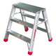 Sgabello Pieghevole Scaletta 45cm 2+2 Gradini S2050nd