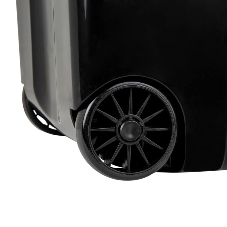 Wham Zweirädriger Koffer/Transporter Schwarz 100l