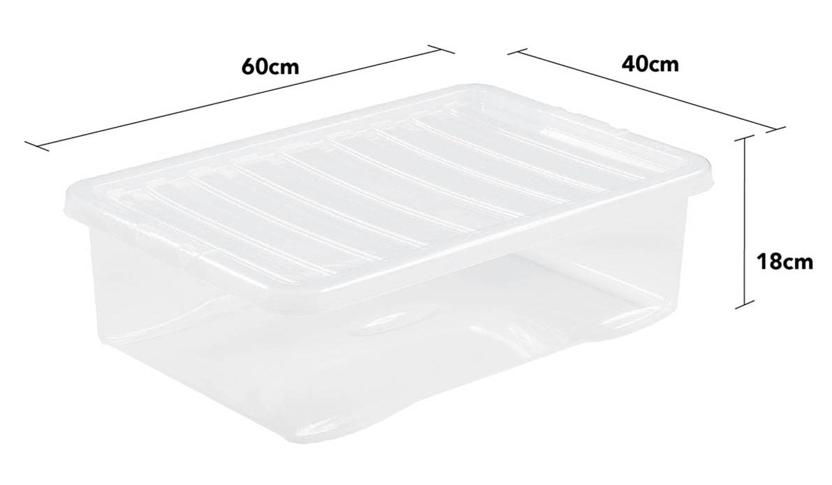 Wham Crystal Storage Container 32l