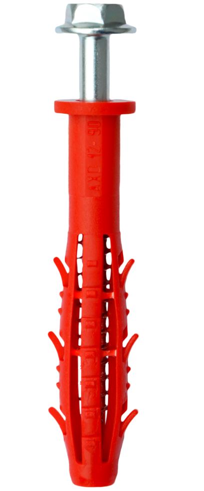 Alsidig Rammestift Kaxdn 12*180mm Nylon Op-10stk.