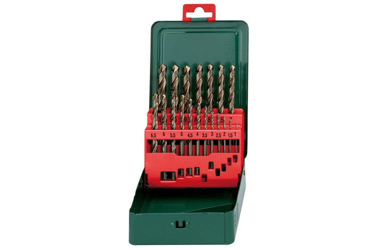 Hss-co 1-10mm Metal Drills 19 Pieces