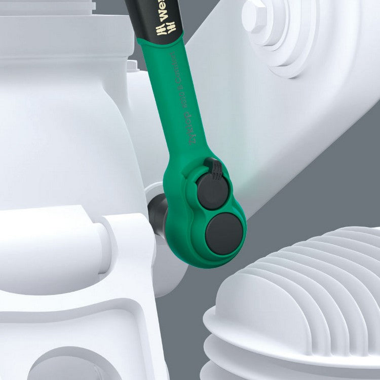 Zyklop Comfort Sb 12 3/8'' Skralde I Metrisk Sæt 16 Stk.