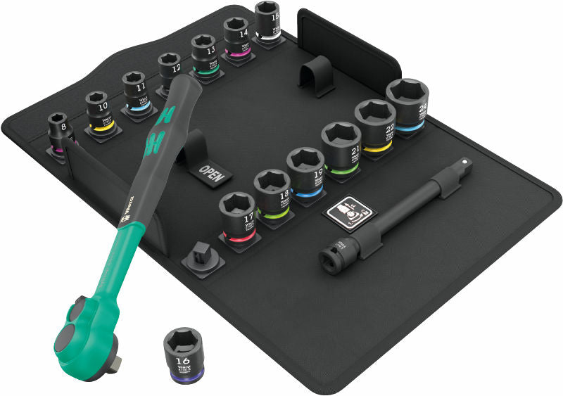 Zyklop Comfort Sb 13 3/8'' Spärrhake I Metriskt Set 11 St.