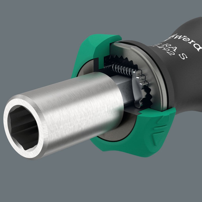 Handle With Bit Holder 838 Ra S Ratchet Function 1/4''
