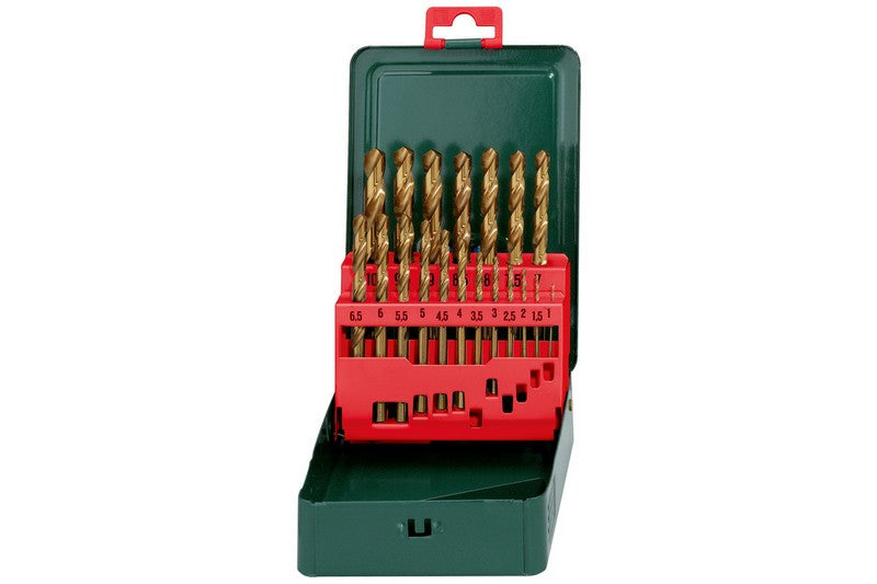 Hss-tin Metal Drill Set 19 Pcs.