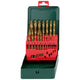 Hss-tin Metal Drill Set 19 Pcs.