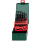 Conjunto de brocas de metal Hss-r 19 unidades.
