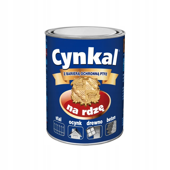 Podkład akrylowy Emalia Cynk 2,5 Czarny Półmat 9005