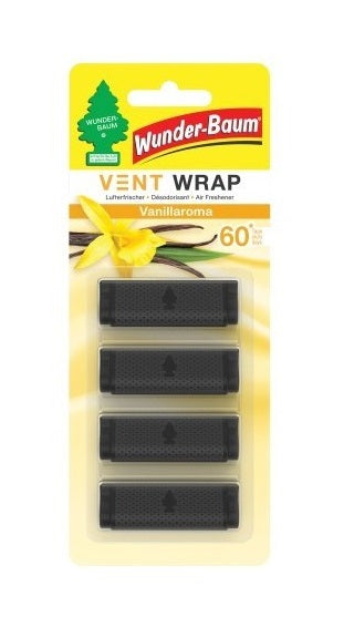 Vent Wrap Vanilia Air Freshener 4 Pieces