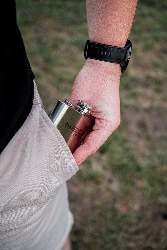 Steel Hip Flask 220ml.