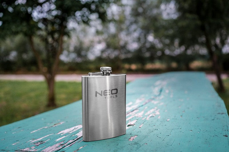 Steel Hip Flask 220ml.