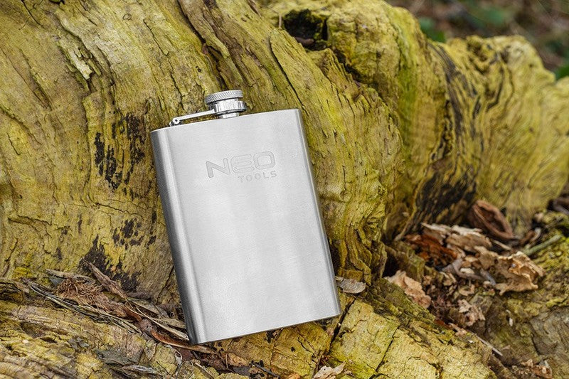 Steel Hip Flask 220ml.