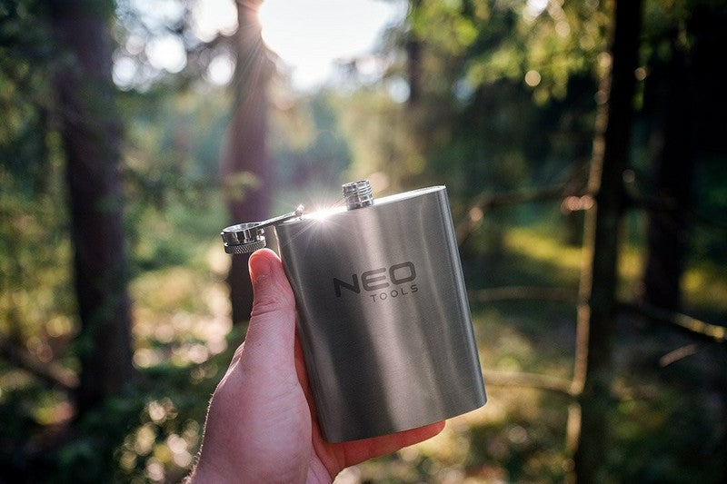 Steel Hip Flask 220ml.