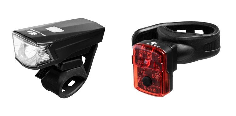 Lampa Rothar Duo Blaze Micrimhilseogra USB Cábla Tosaigh + Cúil