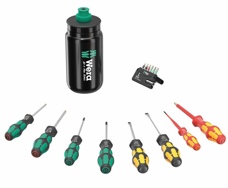 Screwdriver Tool Set. 9540 Kraftform Xl Bottle Set 17 Pcs.