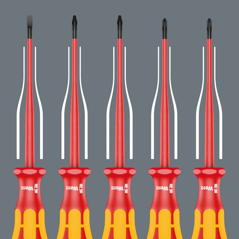 Screwdriver Tool Set. 9540 Kraftform Xl Bottle Set 17 Pcs.