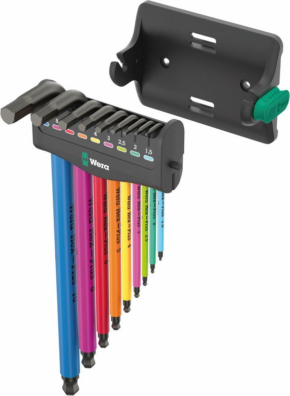 Set Of 950/9 Hex-plus Multicolour Keys 9czr