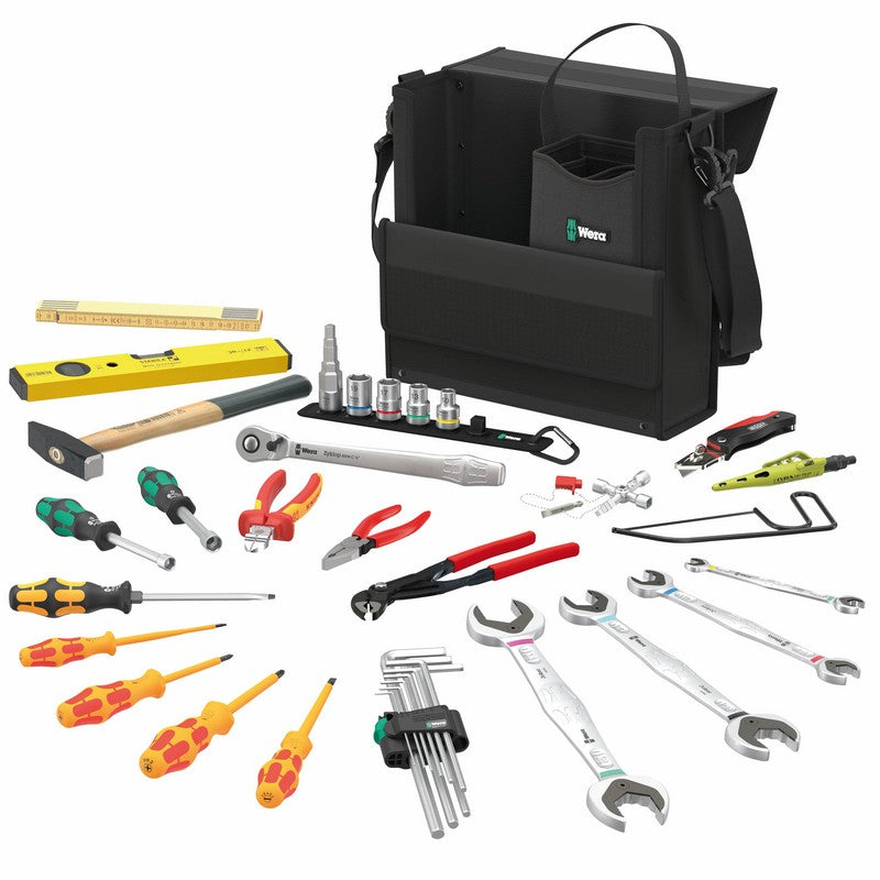 Tool Set For Sanitary Heating And Air Conditioning Installations 36 Pcs