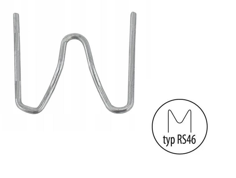 Kapcsok M 0,6mm Rs46 Külső sarokba 100 db.