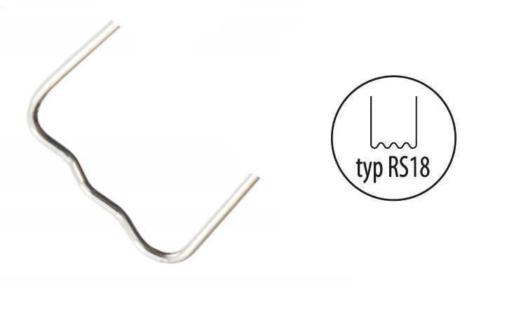 Staples 0.8mm Rs18 For Plastic 100 Pcs.