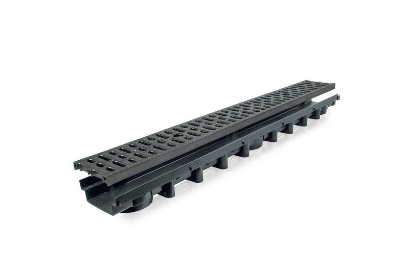 Linear Drainage 1000*63 Channel With Pp Line A15 Black Grid
