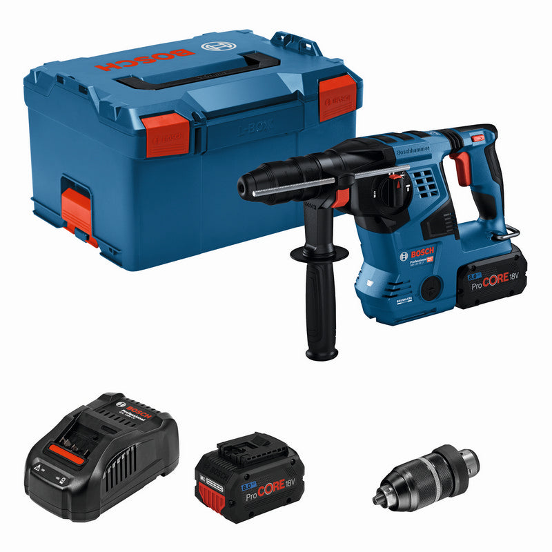 Martelo rotativo sem fio Sds+ Gbh 18v-28 Cf 2*8ah