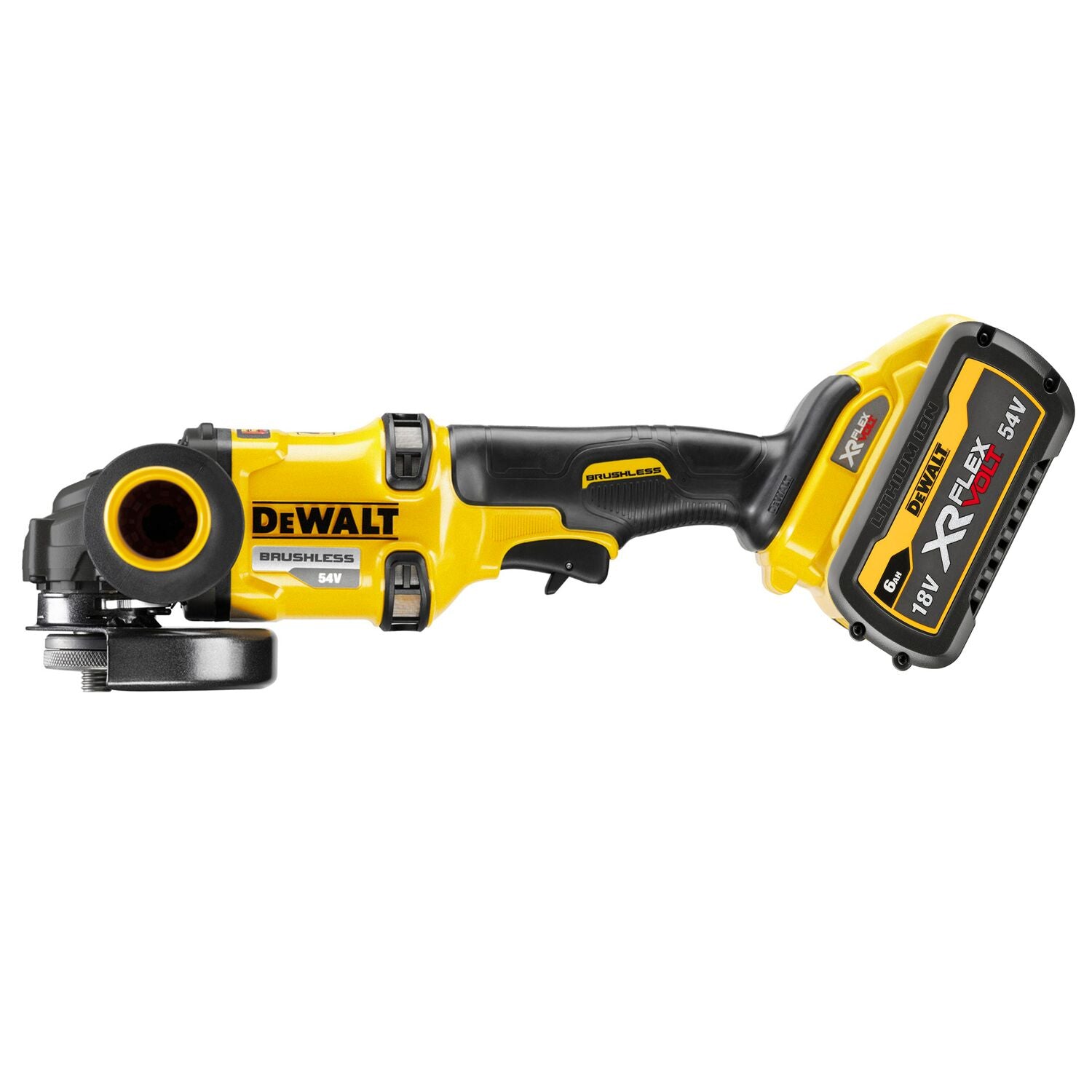 Amoladora Angular Inalámbrica 125 Mm Flexvolt 54 V 2*6.0ah