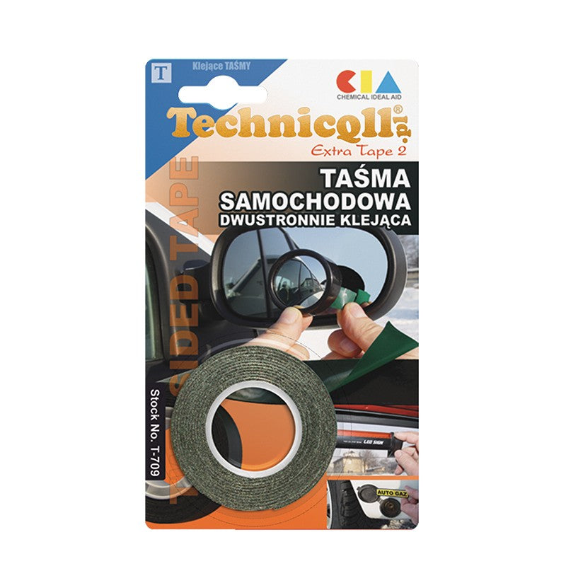 Bandă auto cu două fețe 1,5 m/19 mm