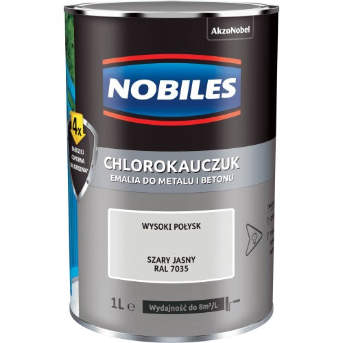 Smalto Clorocaucciù Grigio Chiaro Ral 7035 0,9l