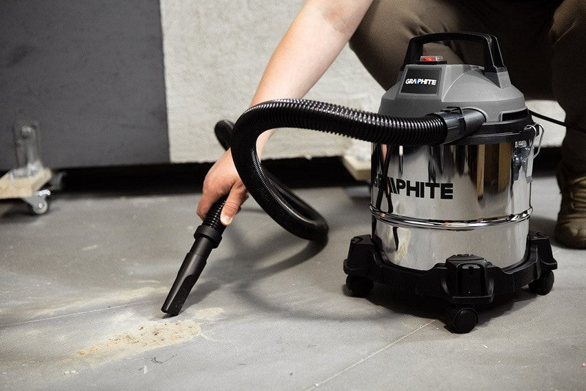Průmyslový vysavač 800w 12l nádrž z nerezové oceli