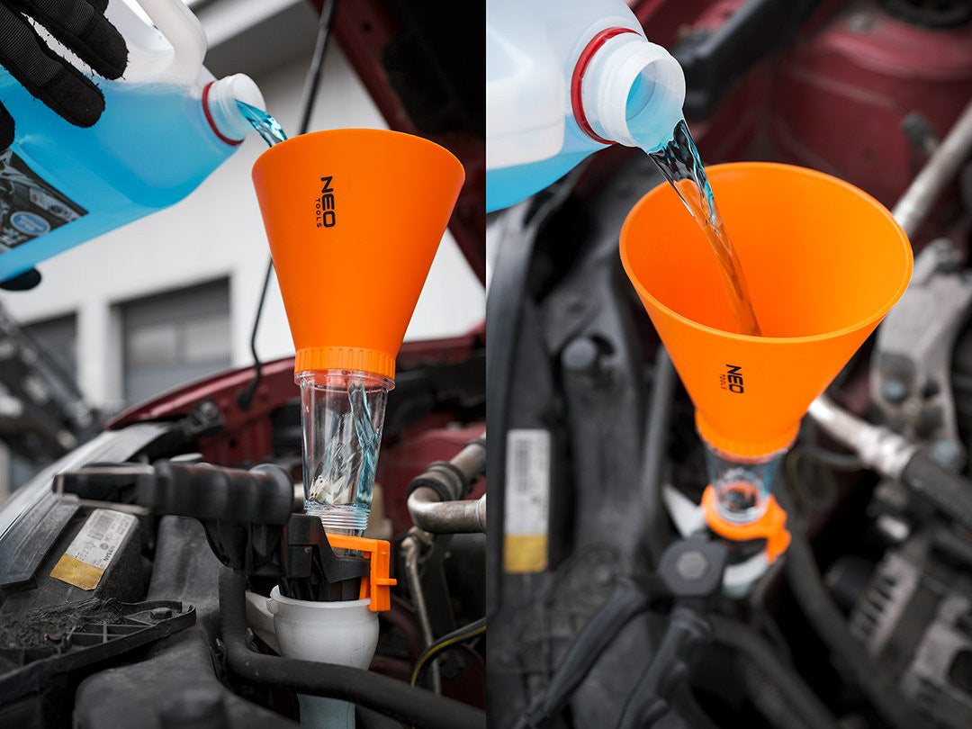 Universal Funnel 125mm With Mounting Bracket
