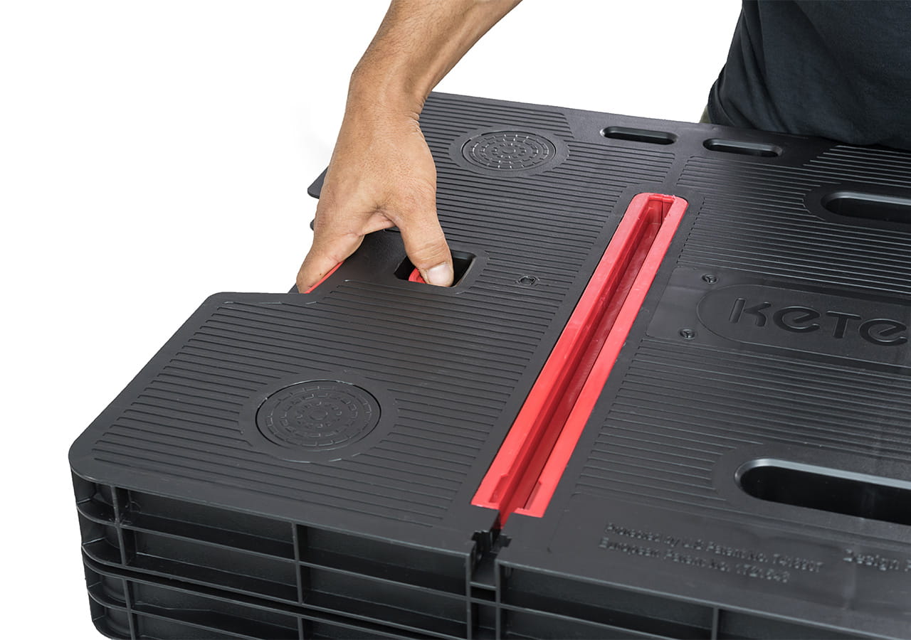 Mesa de trabalho Keter dobrável
