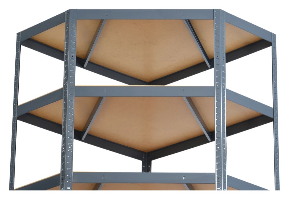 Metal Corner Shelving 180*90*90*40 Galvanized