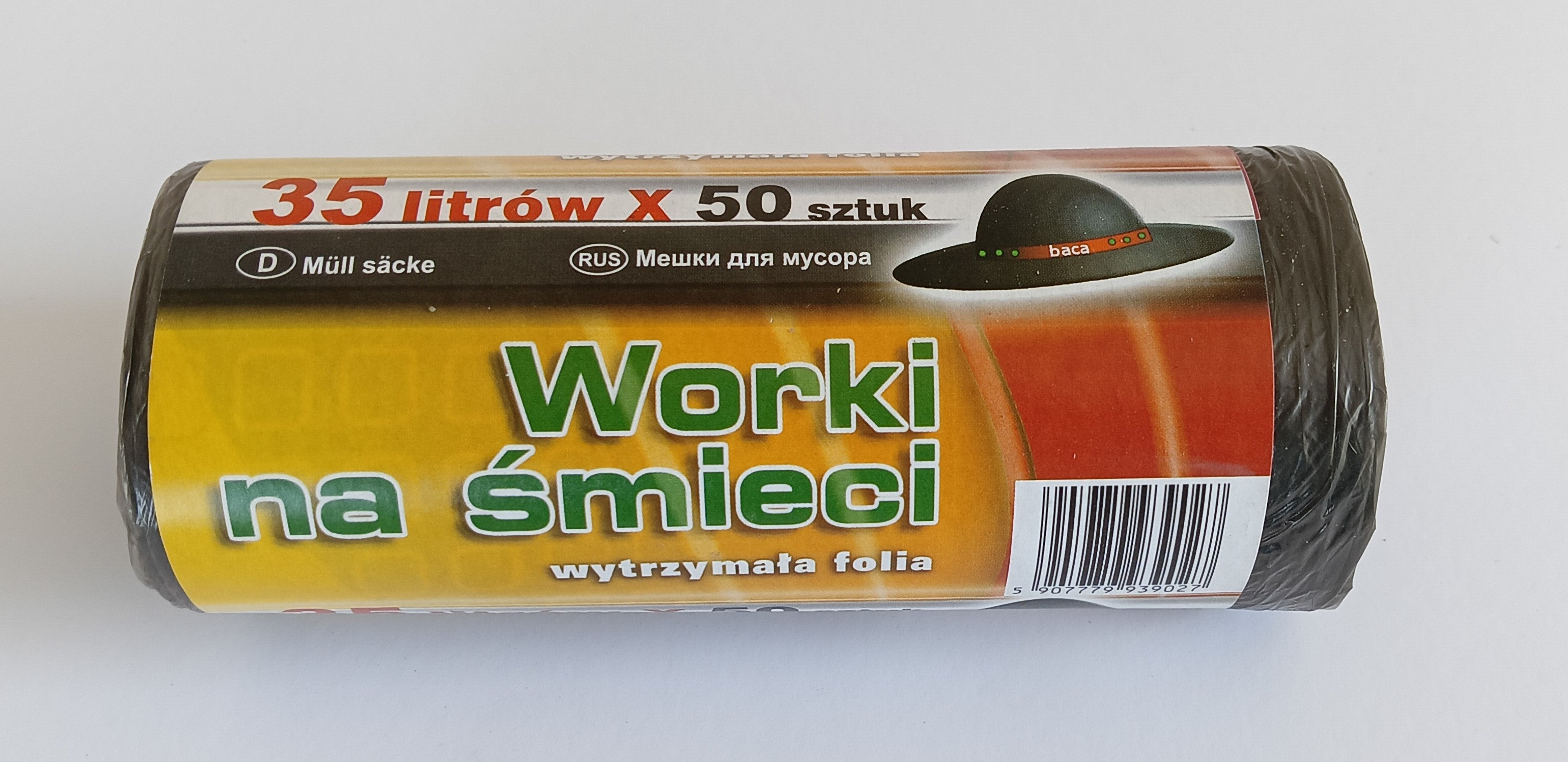 Vuilniszakken 35l 50*60hd Zwart 50 St