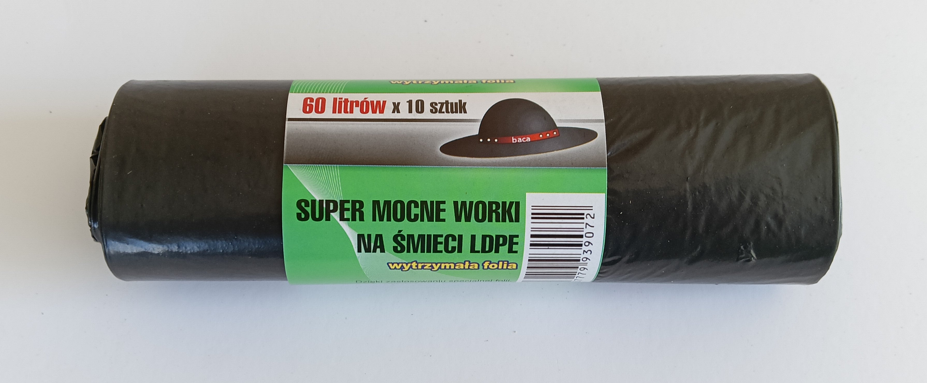 Garbage Bags 60l 60*80ld Black 10 Pieces