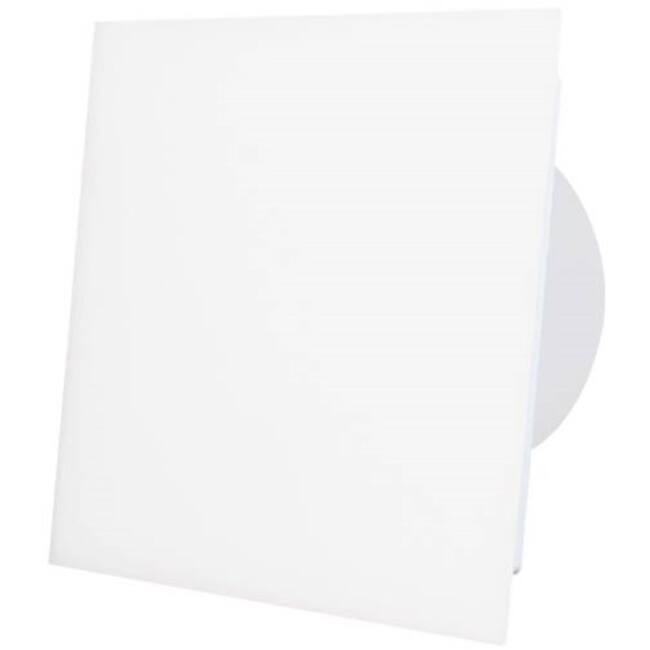 Panneau de ventilation en verre Drim blanc mat