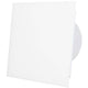 Panneau de ventilation en verre Drim blanc mat